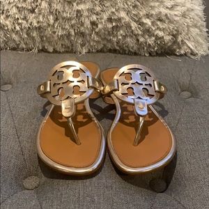 Tory Burch Miller Sandals - Rose Gold 7